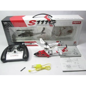 Вертолет Syma S111G, 3-channel, IR